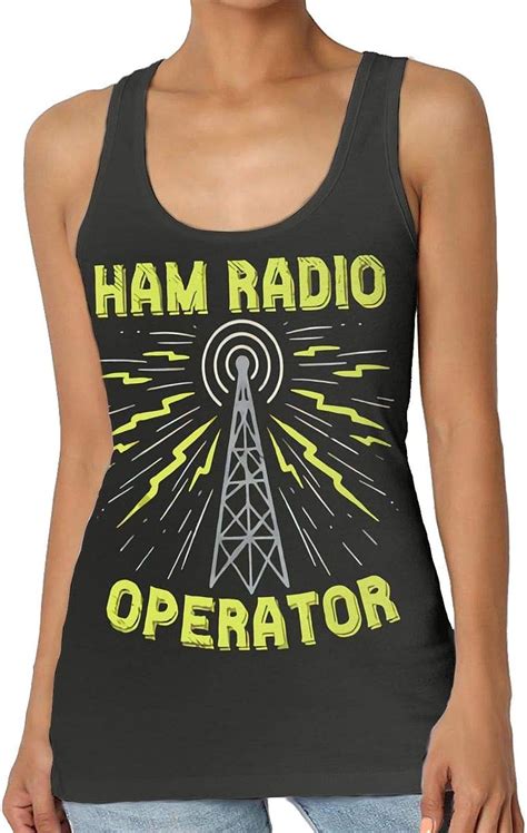 Ham Radio Operatorã€€ã€€ Ladies Seamless Classic Vest At Amazon Womens Clothing Store