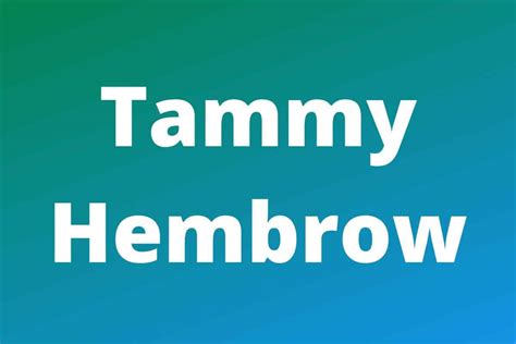 Tammy Hembrow Net Worth And Fitness Earnings Work With Joshua
