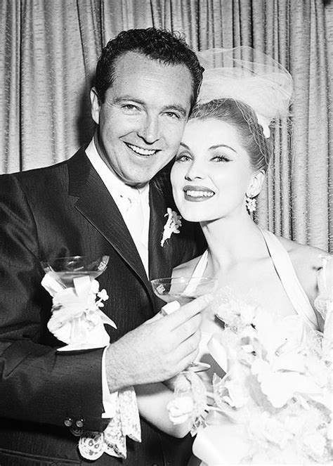 Debra Paget And David Street On Their Wedding Day Famous Weddings