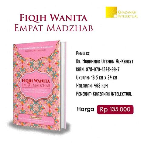 Buku Kitab Fikih Fiqih Wanita Perempuan 4 Empat Mazhab Madzhab