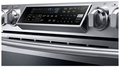Samsung Ne58f9500ss 30 Inch Slide In Electric Range With 5 Radiant