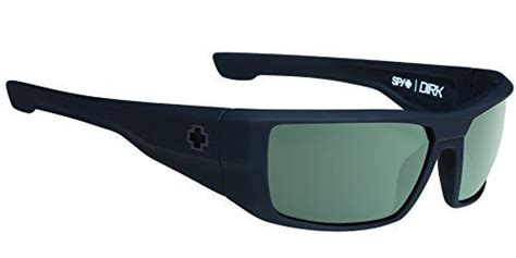 Spy Optic Dirk Polarized Wrap Sunglasses Soft Matte