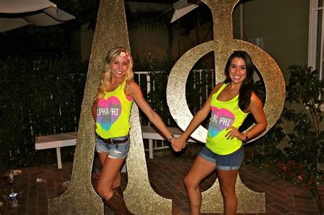 Alpha Phi At Csu Long Beach Alphaphi Aphi Bidday Neon Letters