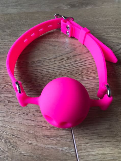 Ball Gag In The Uk Silicone Lockable Bdsm Gear For Submissive Etsy Uk