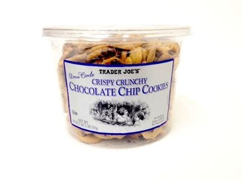 Trader Joes Dress Circle Crispy Crunchy Chocolate Chip Cookies 2 Pack