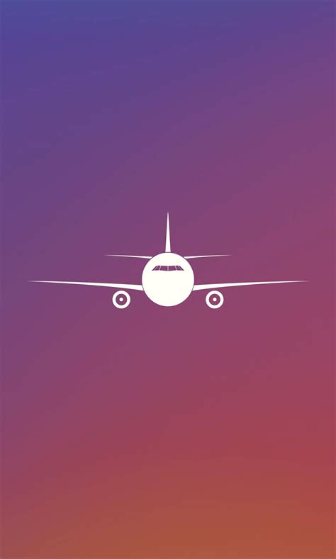 Download Plane Minimalist Iphone Wallpaper
