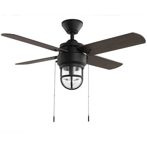 Black Hampton Bay Ceiling Fan Hampton Bay Waterton Ceiling Fan 52 5