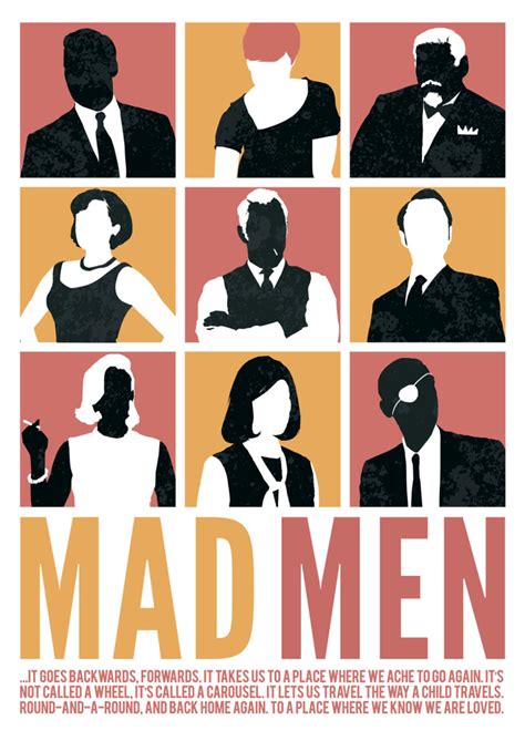 Mad Men Illustrated Poster Art Print Etsy Australia Mad Men Poster