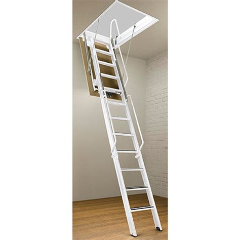 Rainbow F Series Steel Attic Ladders 15 Heights Industrial Ladder