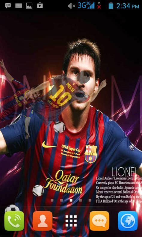 Lionel Messi Live Wallpaper Freeamazondeappstore For Android