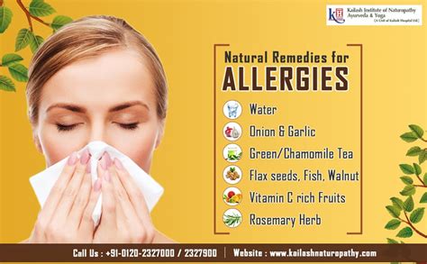 Know How You Can Treat Your Allergies With Natural Remedies