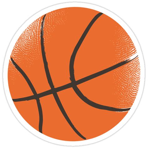 Basketball Stickers By Cnstudio Redbubble
