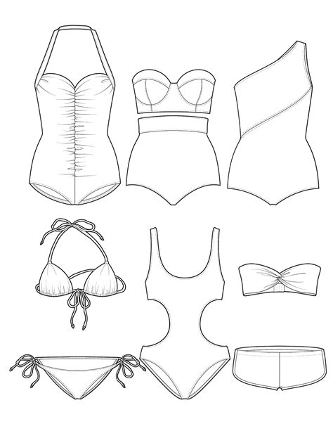 Underwear For Printing Coloring Pages