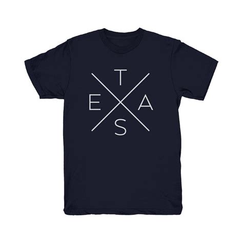 We must receive the item(s) within 10 days of the date on which it was delivered to you. Big X Texas T-shirt (Navy) | Texas shirts, T shirt, Shirts