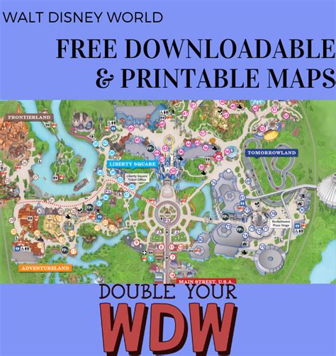 Download Disney World Maps Parks Resorts And Event Guides Double Your Wdw