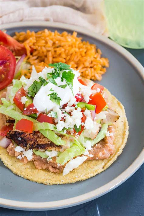 Quick And Easy Chicken Tostadas Cupcakes And Kale Chips