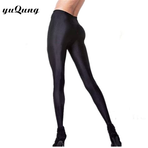 Yuqung Lycra Spandex Shinny Leggings Leggins Panty Hosesocks For Ballet Dancing Legging Women