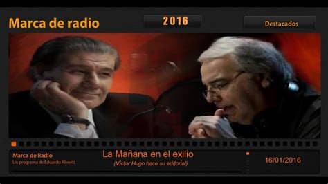 Por esta razón, no se lo verá en la pantalla de c5n. Víctor Hugo Morales hace su editorial en Marca de Radio ...