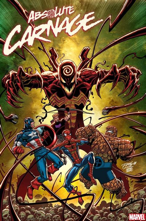 Absolute Carnage 3 Variant Cover Art By Ron Lim And Israel Silva