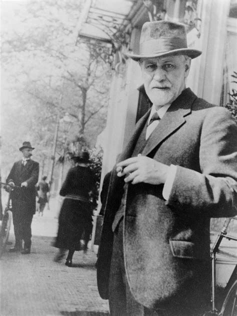 Sigmund Freud 1856 1939 Standing Photograph By Everett
