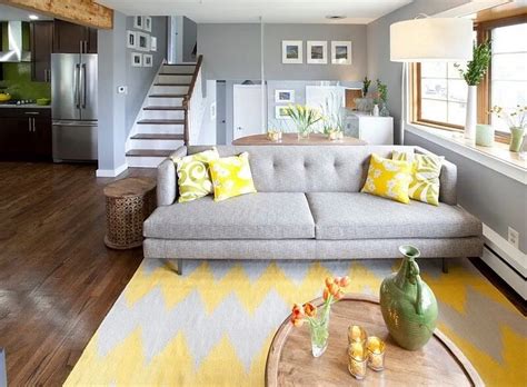 Yellow And Grey Living Room Decorating Ideas