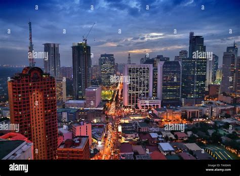 Urban Buildings In Makati City Hi Res Stock Photography And Images Alamy