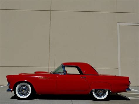 1955 Ford Thunderbird Convertible Roadster Coral Red Restored Selling
