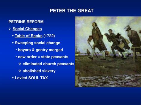 Ppt Peter The Great Powerpoint Presentation Free Download Id5436115