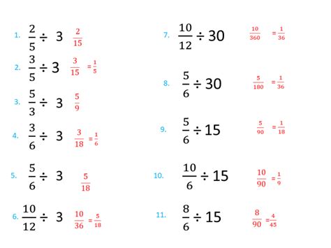 Dividing Fractions By Integers Variation Theory