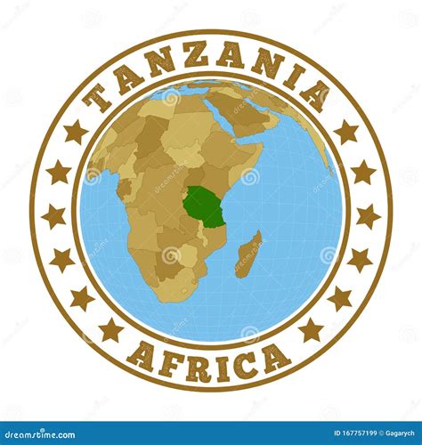 Tanzania Logo Stock Vector Illustration Of Border 167757199