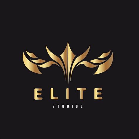 Premium Vector Elite Gold Logo Company Logo Design