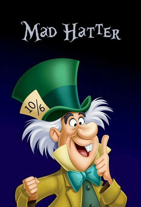 The Mad Hatter ~ Alice In Wonderland 1951 Alice In Wonderland 1951