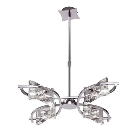 Kromo Four Arm Adjustable Ceiling Light The Lighting Superstore