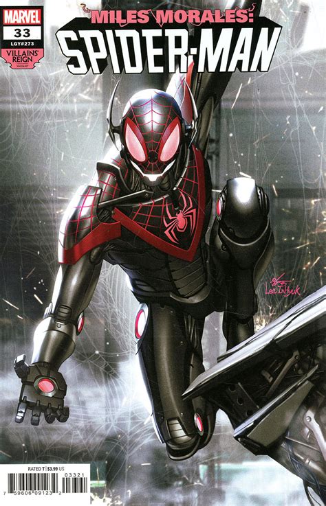 Miles Morales Spider Man 33 Cover B Variant Inhyuk Lee Villains Reign