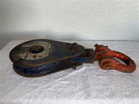 Mckissick 109224 419 Snatch Block With Shackle Wire Rope Cable 58 To