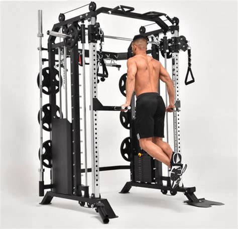 Vente En Gros Home Gym Power Rack Smith Machine Combo Yanre Traiter