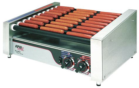 Apw Wyott Up To 45 Hot Dogs 30 12 In Cooking Surface Wd Slanted Hot