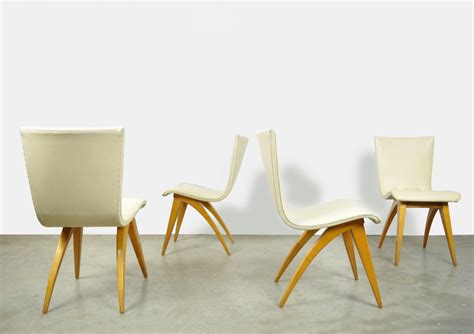 Set Of Four Wingback Dining Chairs By G J Van Os For Van Os Culemborg