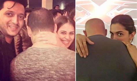Salman Khan Posed As Vin Diesel With Genelia Riteish Deshmukh And Sania Mirza In His 50th