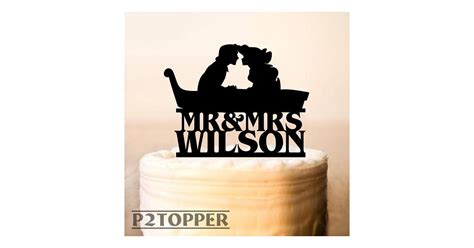 Ariel And Prince Eric Cake Topper 14 Disney Wedding Cake Toppers