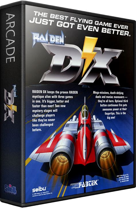 Raiden Dx Details Launchbox Games Database