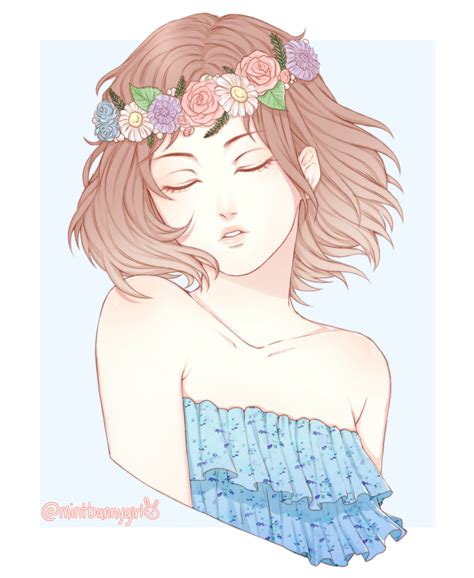 Pastel Flower Crown By Mintbunnygirl On Deviantart