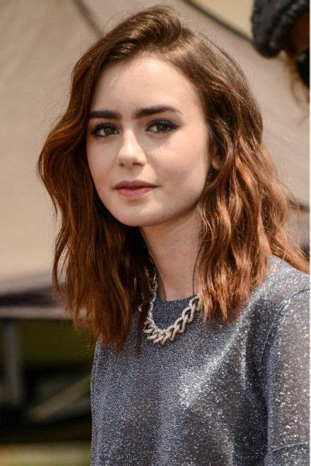 Lily Collins Hair Lily Collins Hair Shoulder Hair Lily Collins