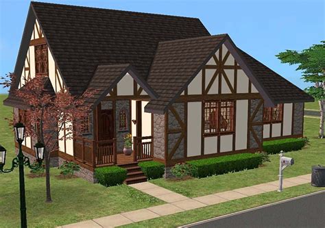 Ts2 Mod The Sims Little Base Game Cottage Ii No Cc Sims House