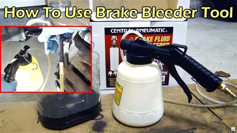How To Use A Pneumatic Brake Bleeder