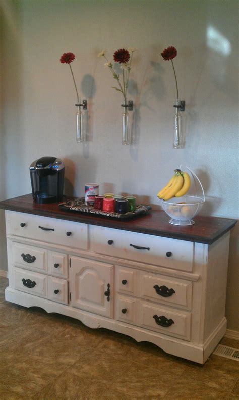 Join the decorpad community and share photos, create a virtual library of inspiration photos, bounce off design ideas with fellow members! I upcycled an old craiglist dresser into a kitchen buffet. | Repurposed furniture, Oak furniture ...