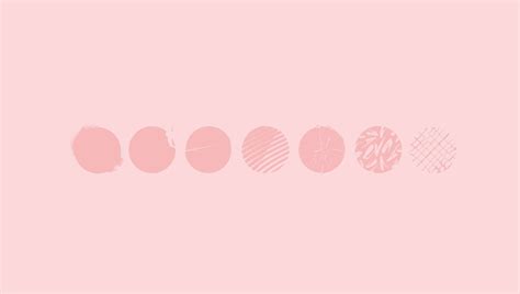 Download Pink Circles Pastel Aesthetic Tumblr Laptop Wallpaper