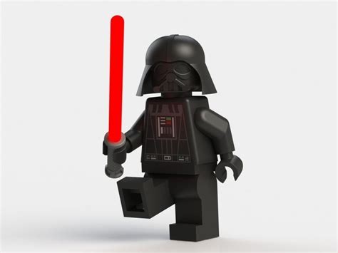Darth Vader Lego 3d Model 3d Printable Stl Sldprt Sldasm Slddrw Wrl Wrz