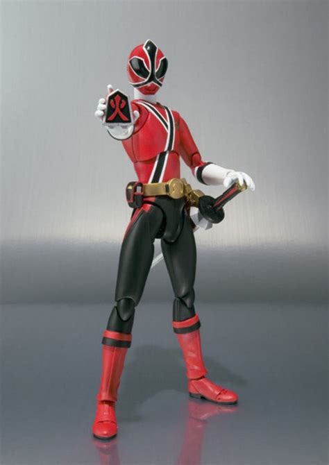 Power Rangers Samurai Shinken Red Ranger Sh Figuarts Action Figure