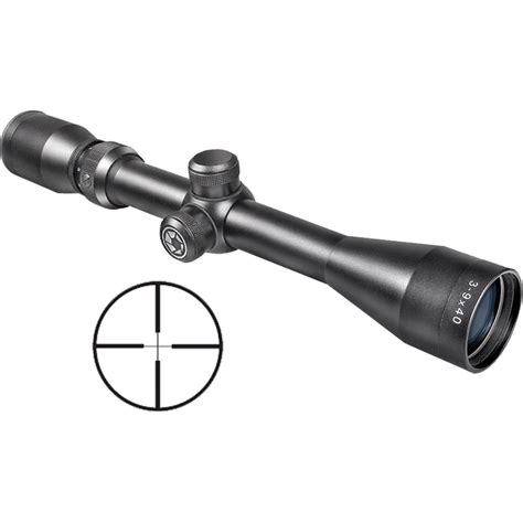Barska 3 9x40 Huntmaster Riflescope Black Matte Ac10030 Bandh